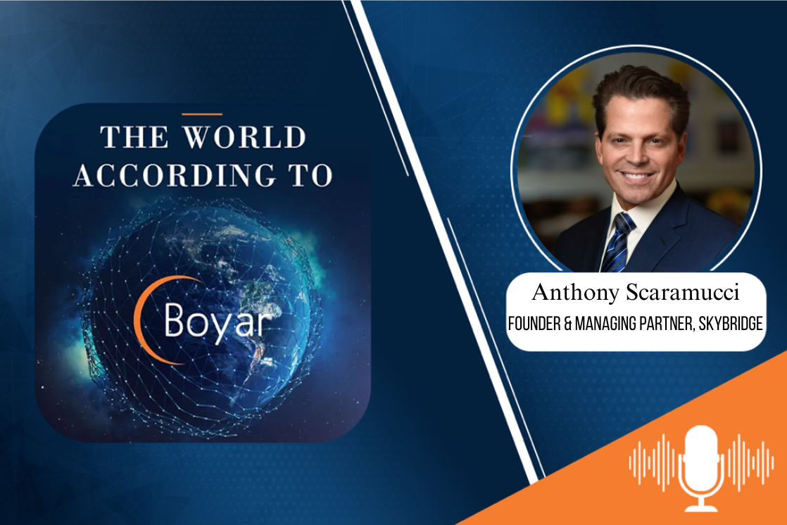 Anthony Scaramucci, Founder and Managing Partner, SkyBridge