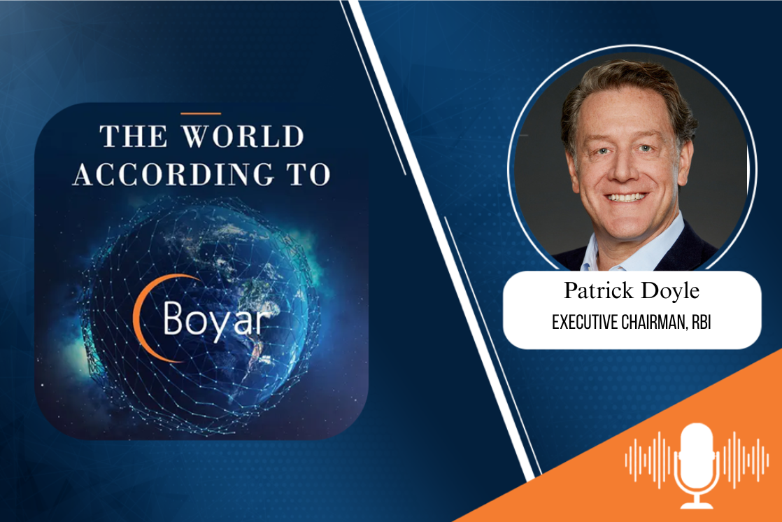 Patrick Doyle, Executive Chairman of RBI